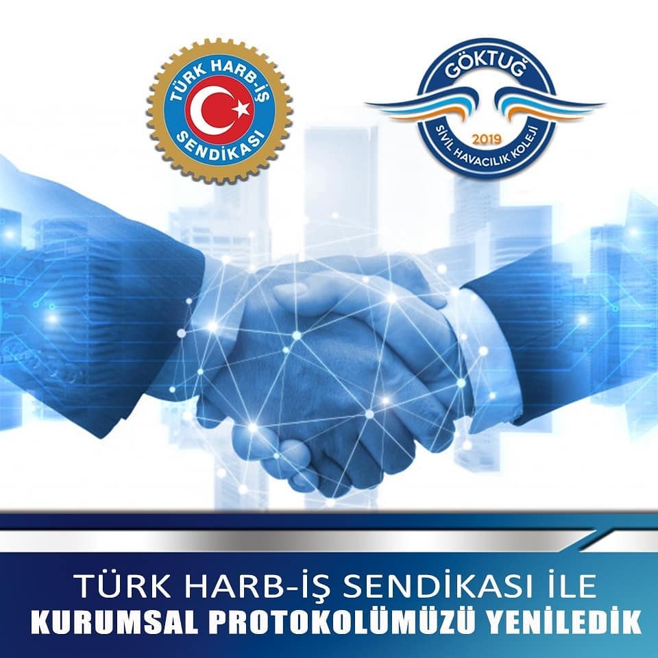 Özel Göktuğ Mesleki ve Teknik Anadolu Lisesi olarak Türk Harb-İş sendikası ile kurumsal protokolümüzü yeniledik